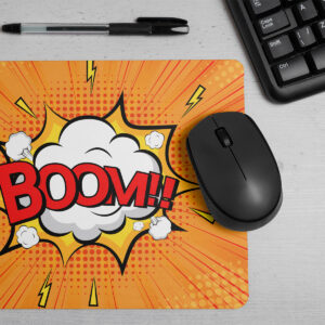Boom Abstract Mouse Pad GIft