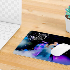 Wedding Design Custom Photo Printed Mouse Pad